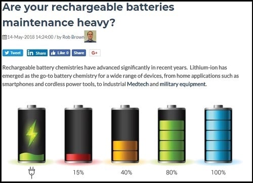 Latest sale rechargeable batteries